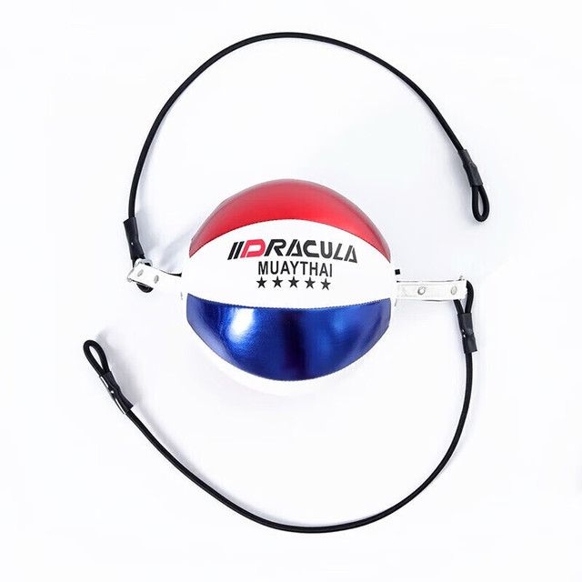 MUAYTHAI DRACULA 泰拳德古拉 DRACULA专业拳击速度球回弹躲闪天地球悬挂式家用健身拳击反应球红白蓝色