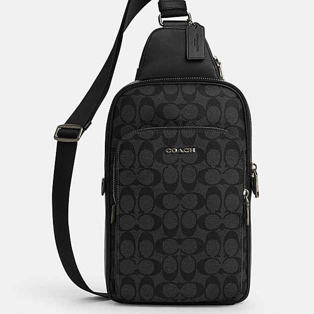 七夕好礼：COACH 蔻驰 经典标志ETHAN背包 CO910 QBLWO