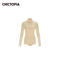 CHICTOPIA CHIC刘清扬秋冬新品高领打底连体衣上衣包身