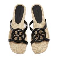 限尺码:TORY BURCH Bombe Miller 女士真皮拖鞋