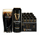 88VIP：GUINNESS 健力士 司陶特黑啤酒 440ml*24听