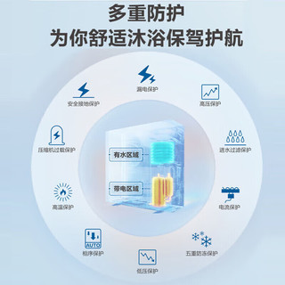 Haier 海尔 KRS-120X/R5(BP) 空气能热水机  2.66KW  3匹1吨