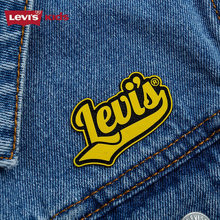 Levi's李维斯【小黄人联名】童装男童牛仔马甲户外休闲上衣 婴儿蓝 110/52