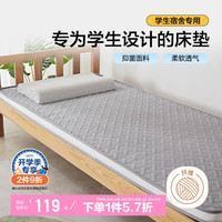 博洋博洋家纺 抑菌可折叠宿舍床垫单人加厚办公室午休地铺睡垫 床垫—简梦 90*195cm