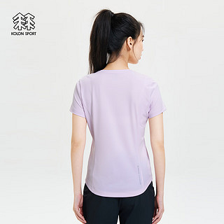 KOLON SPORT/可隆T恤 女子NATURETOP吸湿速干运动圆领防晒UPF50+短袖 LKRT4MN126-