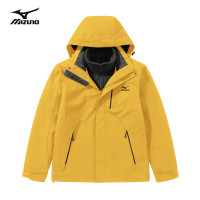 Mizuno 美津浓 反季清仓!户外三合一冲锋衣 美团黄 A2CE2640
