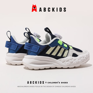 ABCKIDS 网面透气 深蓝 34码 儿童运动鞋