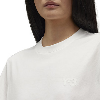 Y-3【清凉节】y3 REG SS TEE女士短袖圆领宽松短t恤51-IX0391短袖 白色 XS