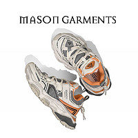 MASON GARMENTS 老爹鞋男女款增高潮流复古防滑耐磨厚底运动休闲鞋