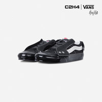 C2H4 _VANS_SK8-LOW 温感皮四合扣真皮层次搭片滴胶底低帮滑板鞋