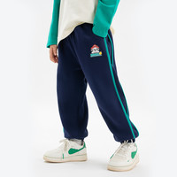汪汪队立大功汪汪队男童裤子春秋季2024年儿童运动裤卫裤男孩休闲束脚长裤 藏青色 105CM