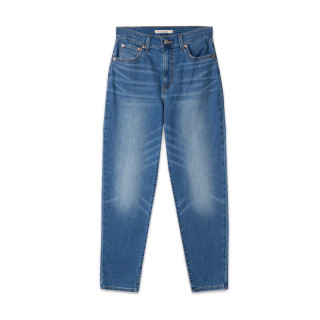 Levi's 女士BF风宽松锥形时尚加绒牛仔长裤  85873-0169 中蓝色 25 27
