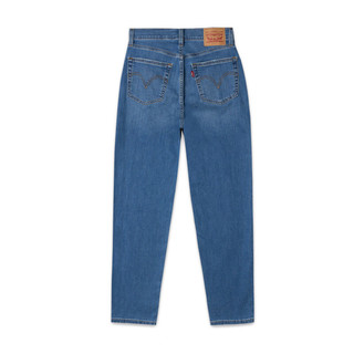 Levi's 李维斯 女士BF风宽松锥形时尚加绒牛仔长裤  85873-0169 中蓝色 27 27