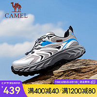 骆驼（CAMEL）2024秋冬登山徒步鞋防水止滑透气舒适露营户外男鞋 G14A827699 灰/蓝 43