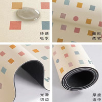小清新硅藻泥沥水垫厨房餐桌茶几防烫隔热餐盘垫吸水免洗桌面防滑