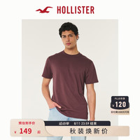 HOLLISTER【凉感T】24秋新款美式情侣宽松短袖T恤男女 KI324-4162