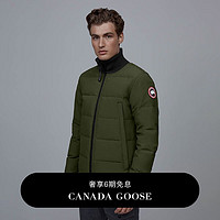 CANADA GOOSE Woolford 男士羽绒夹克户外休闲外套大鹅羽绒服 3807M 49 军绿色 XS