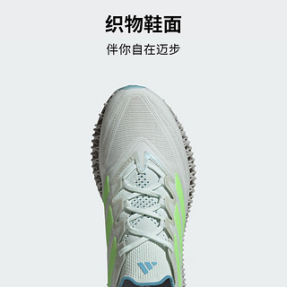 adidas「洞能跑鞋」4DFWD 4跑步鞋男子阿迪达斯IE5977 淡绿/亮柠檬黄/旧蓝 46.5