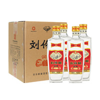 刘伶醉酒 刘伶醉润泉 500mL 4瓶 整箱装+礼品袋 52度