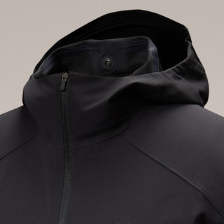 ARC’TERYX始祖鸟 TRINO SL HOODY GORE-TEX 防水 男子 软壳夹克 BLACK/黑色 M