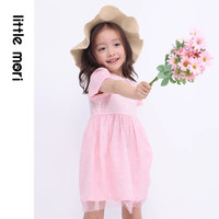 little mori小森林女童连衣裙裙子洋气裙子夏季