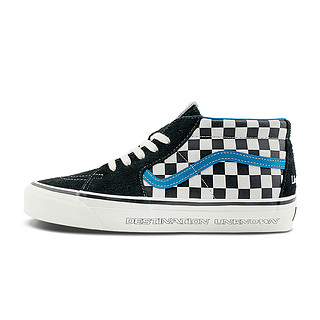 VANS 范斯 Liberaiders联名款 LX Sk8-Mid Reissue 83 棋盘格中性运动板鞋 VN000N047Z2 黑白棋盘格 40