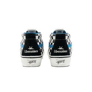 VANS 范斯 Liberaiders联名款 LX Sk8-Mid Reissue 83 棋盘格中性运动板鞋 VN000N047Z2 黑白棋盘格 43