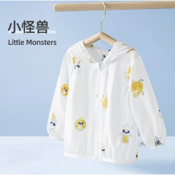 贝肽斯 儿童防晒衣 小怪兽