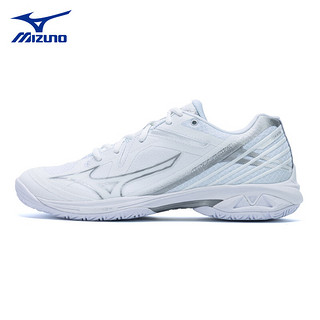 Mizuno 美津浓 鹰爪3羽毛球鞋 白银 鹰爪 3代 [更轻更快更迅捷] 42