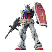 万代(BANDAI)敢达拼装模型 RG RGU 1/144 RX-78-2 元祖高达2.0