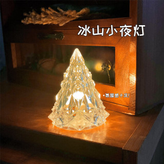 轩视橱柜灯带衣柜人体感应灯充电层板LED长条厨房灯条展示柜 冰山灯【颜色】1个装
