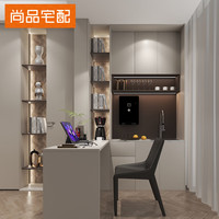 尚品宅配酒柜靠墙厨房储物柜现代简约轻奢茶水柜客厅餐边柜 金