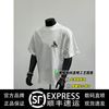 小众设计高级感鹈鹕涂鸦潮牌短袖T恤男2024夏季宽松重磅纯棉体恤