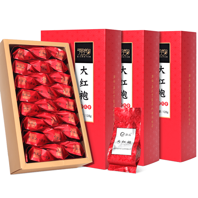 强韵大红袍茶叶2024年新茶肉桂浓香型乌龙茶正岩茶散装小包装500g