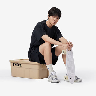  BALANCE T恤【向心生活】24年男款潮流休闲运动短袖NEE25061 BK XL 