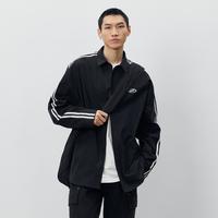 【龙年系列】侧条纹纯棉长袖衬衫男宽松休闲百搭衬衣外套