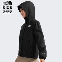 北面 童装儿童Antora防水硬壳抓绒冲锋衣  4H0/宇宙黑 130 S（130/64）