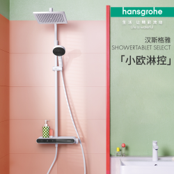 hansgrohe 汉斯格雅 26972707 【小欧】淋控柯洛梅达240花洒套装