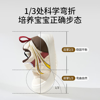 欧孕宝宝学步鞋婴幼儿软底防滑男童机能鞋春秋季1到3岁女童鞋子 OY583-24-3