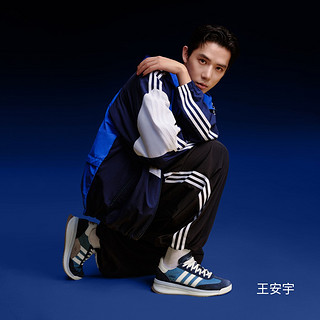 adidas ORIGINALS SL 72 RTN 男女通用休闲运动鞋 JI2505 浅蓝/浅灰/白 36.5