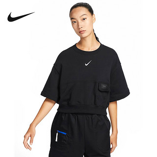 NIKE 耐克 短袖针织衫女子2023夏季新款休闲运动T恤DV8039-010