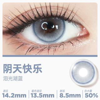 MOUCEE Realcon Color 50 日抛彩色隐形 阴天快乐 2片