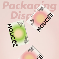 MOUCEE Realcon Color 50 日抛彩色隐形 闪光甜桃 2片