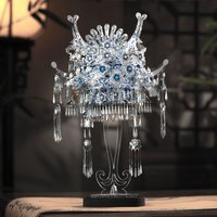 【非遗】拼酷苗银冠饰3D立体拼图国风金属拼装模型