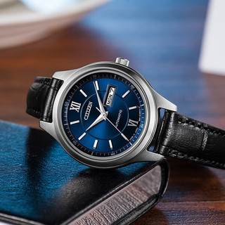 CITIZEN 西铁城 机械腕表系列 29.5毫米自动上链腕表 D7150-03L