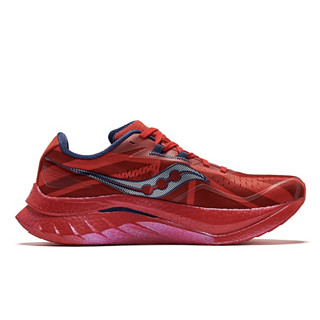 saucony 索康尼 Endorphin Speed 啡速 4 竞速训练男子马拉松跑鞋 S20940-24 红色 42.5