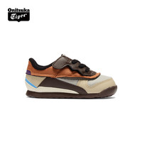 Onitsuka Tiger鬼塚虎运动休闲鞋婴幼童鞋小孩鞋子ADMIX RUNNER KIDS 灰色/棕色 23.5码