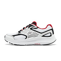 SKECHERS 斯凯奇 MEN'S GO系列 暮光 男子轻质缓震跑鞋 220868-WBK 白色/黑色 42.5