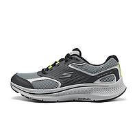 SKECHERS 斯凯奇 MEN'S GO系列 暮光 男子轻质缓震跑鞋 220868-GYBK 灰色/黑色 45.5