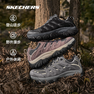 SKECHERS 斯凯奇 OUTDOOR WOMENS系列 醒山 女子徒步鞋 180185C-GRY 灰色 35